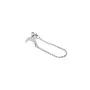Jane Kønig Single Half Moon NO. 2 Chain Stud Earring Single Stainless Steel SHMS-AW26-SS-S