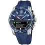 Festina Connected D F23000/1 watch with Blue dial and a watch case of 44 mm in diameter and a Rubber in Blue