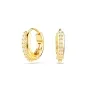 Swarovski Matrix Hoop Earrings Goldplated Stainless Steel 5697228