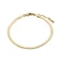 Pilgrim JOANNA Flat Snake Bracelet Goldplated Stainless Steel 632212002