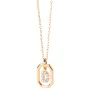 PDPAOLA Mini Letter D Necklace Goldplated Silver CO01-515-U