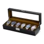 Ditur Watch Box 6 Watches Black Wood DIT0000246