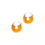 ANNI LU Petit Swell Hoops Earrings Goldplated Brass 231-30-65