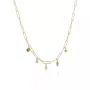 Sif Jakobs Rimini Necklace Goldplated Silver SJ-N22122-XCZ-SG