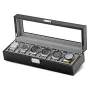 Ditur Watch Box 6 Watches Black Wood DIT0000234