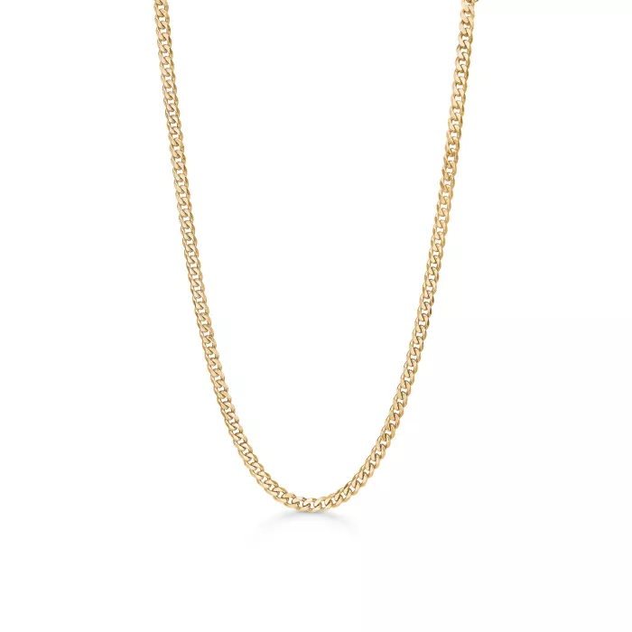 Captena Panzer Golden Chain Necklace Stainless Steel DU10016