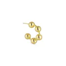 Jane Kønig Big Atomic Earring Single Goldplated Silver BAC-SS24-G