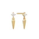 Ania Haie Dance Til Dawn Earrings Goldplated Silver E041-03G-W