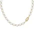 Karl Lagerfeld Pearl Necklace Stainless Steel KLAYR01
