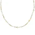 Karl Lagerfeld Pearl Necklace Stainless Steel KLAYR17