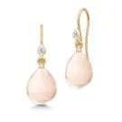 Julie Sandlau Prima Ballerina Earrings Goldplated Silver HKS548GDBSCRCZ
