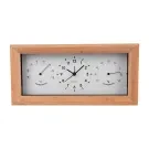 Karlsson Neat Reactangle Thermo hygrometer KA5925WH