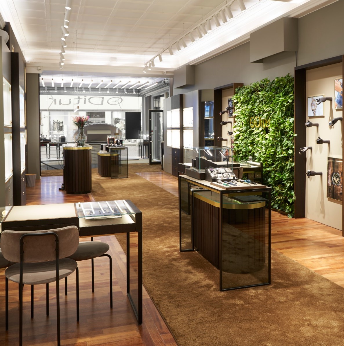 Ditur store in Aarhus from inside